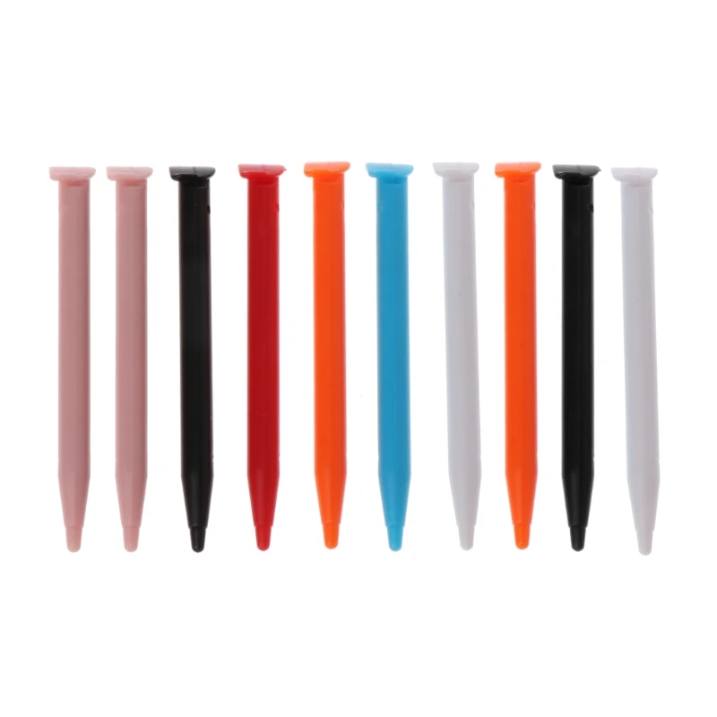 

10Pcs Plastic Stylus Pen Game Console Screen Touch Pen for nintendo 2DS XL / LL