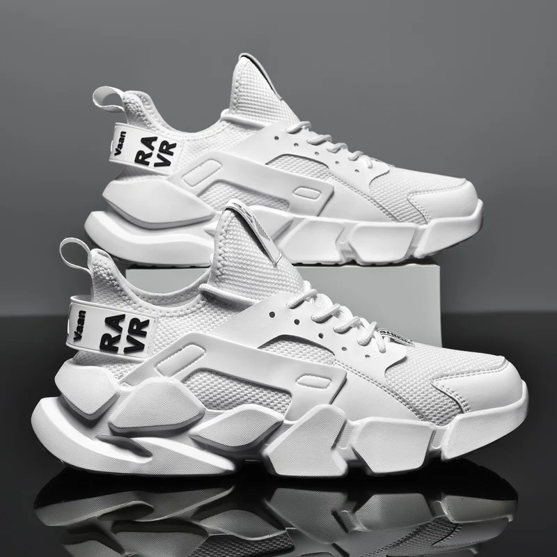 Новинка Мужская обувь для бега на толстой подошве Высококачественная