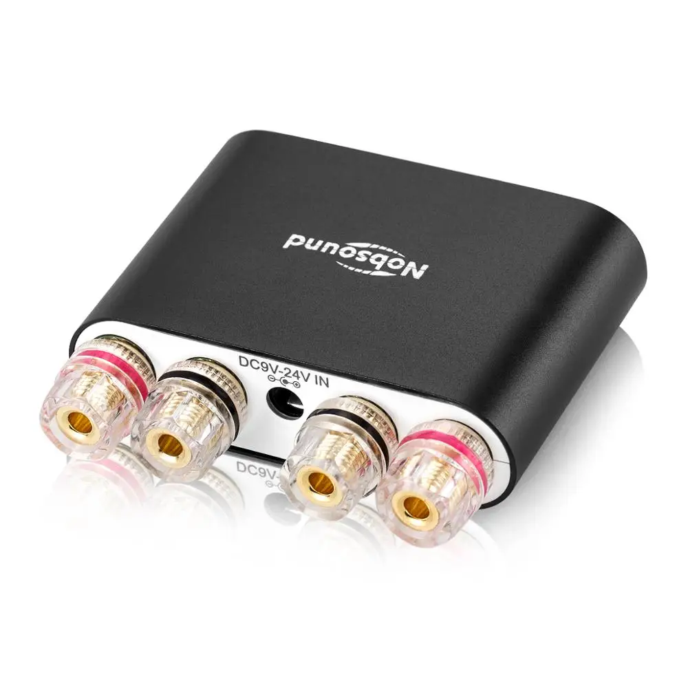 Черный Nobsound NS-10G PRO Hi-Fi DSP Цифровые усилители стерео мини Bluetooth 5,0 домашний аудио усилитель мощности 50 Вт* 2 с адаптером питания - Цвет: Черный