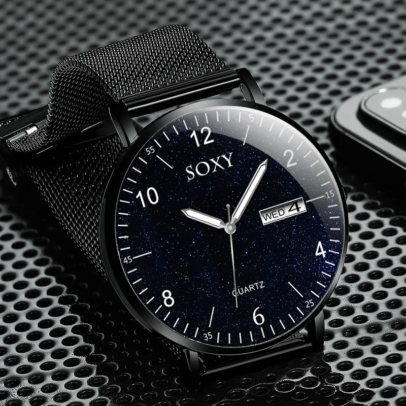 Relojes Hombre часы мужские модные спортивные кварцевые Топ бренд Роскошные Бизнес
