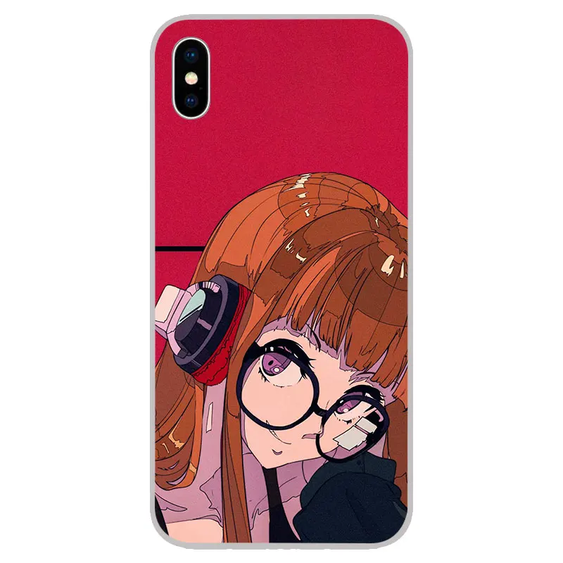 Мягкие силиконовые чехлы Persona 5 из ТПУ для iPhone 11 Pro XS Max X XR 8 7 6S Plus 5s SE 4S силиконовый