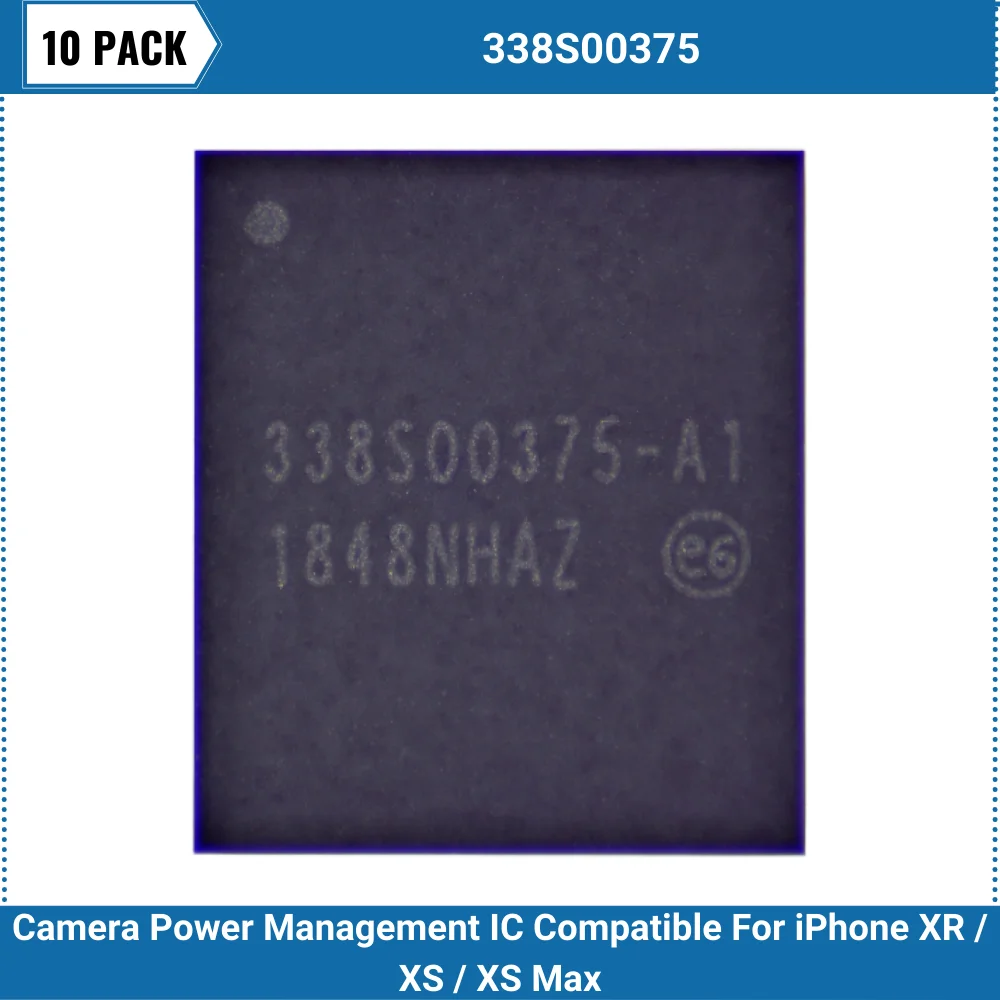 10 шт./упаковка плата управления питанием для камеры совместимая с iPhone XR / XS Max