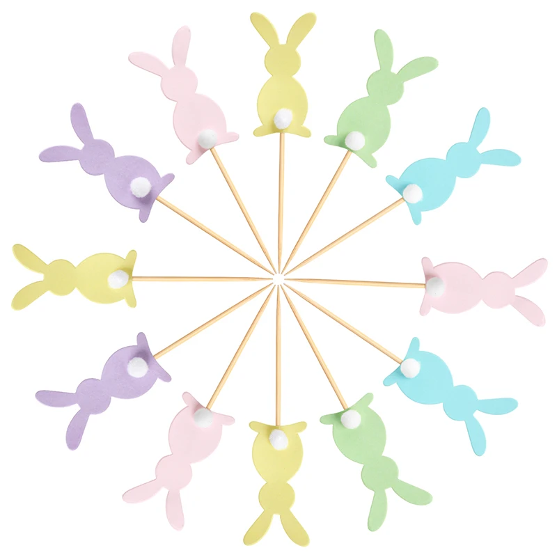 5 шт. украшения для торта в виде кролика | Дом и сад