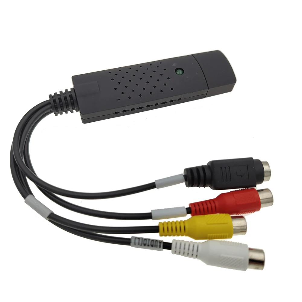 Преобразователь VHS в цифровой USB 2 0 видеопреобразователь карта захвата аудио Box VCR