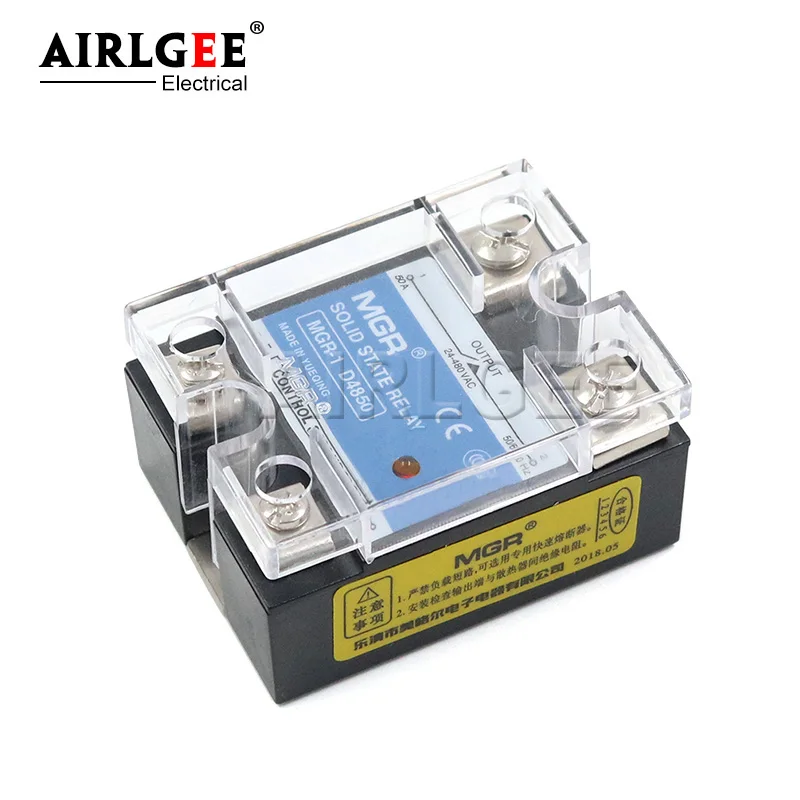 MGR-1 D4850/SSR-50DA Single phase solid state relay 50A DC control AC | Обустройство дома