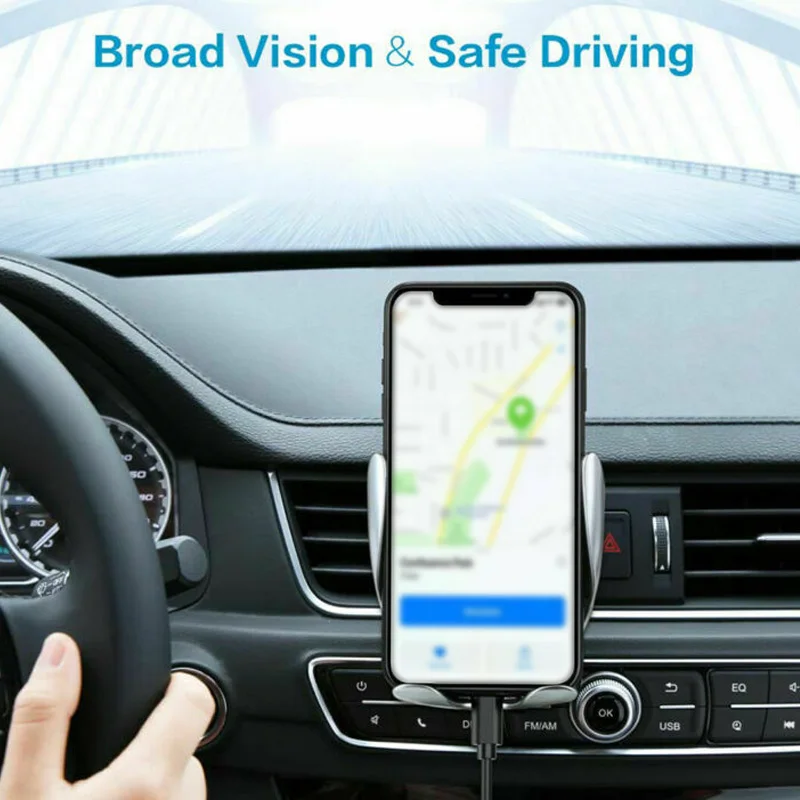 Беспроводное Автомобильное зарядное устройство с автоматическим датчиком