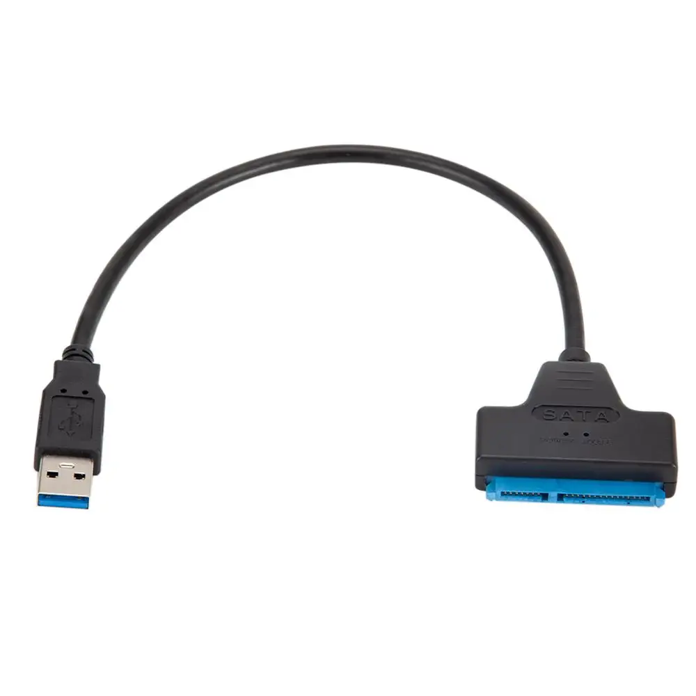 Адаптер USB 3 0 к SATA Cabel адаптер 2 5-дюймовым жестким дискам 22 pin конвертер с