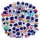 10 Вт, 30 Вт, 50 шт. супер мило астронавта принт мультфильм ракета граффити ноутбука багажа вручную учетной записи украшения стикеры игрушки оптом