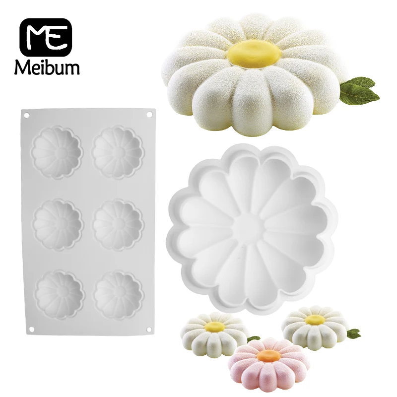 Силиконовые формы для выпечки в виде ромашки | Дом и сад