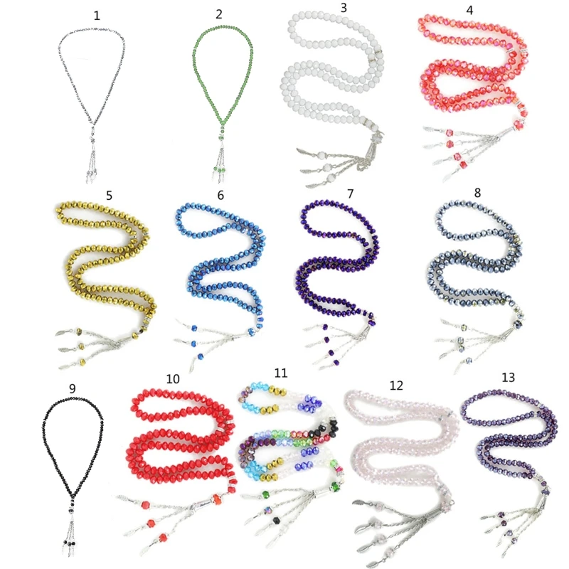 Изысканные бусины с подвеской из смолы 99 молитвенных бусин исламский стиль