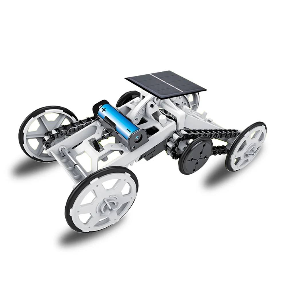 

Science Experiment Technology Building Blocks Kids STEM Toys Solar Assembled Car Assembled Model Building Kits Tool