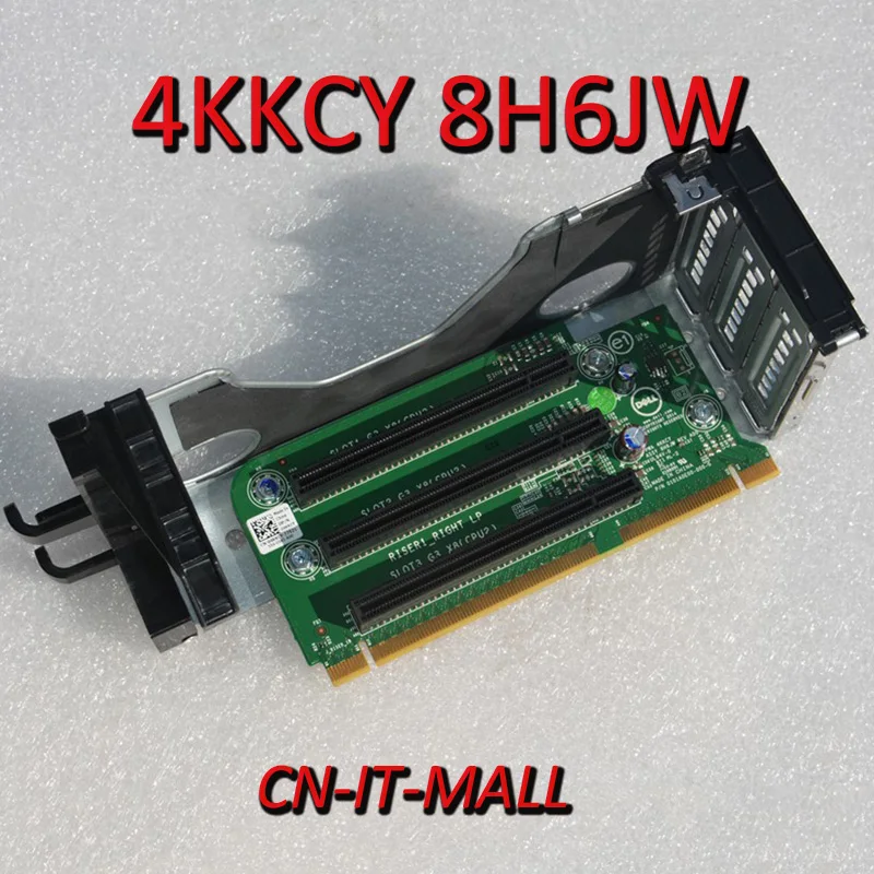 

Pulled 4KKCY 8H6JW PCI Riser Card 3 Slots for PowerEdge R730 R730XD