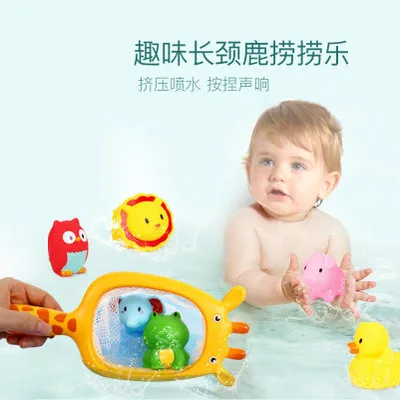 Детские Игрушки для ванны пляжные игрушки Мультяшные плавательные детей водные