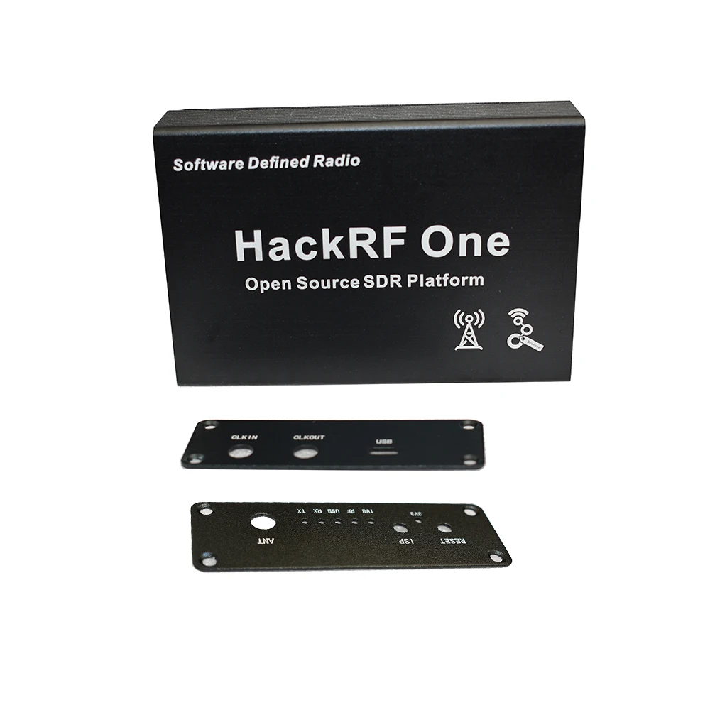 Черный алюминиевый корпус Lusya чехол шасси для HackRF One C5-009 | Электроника