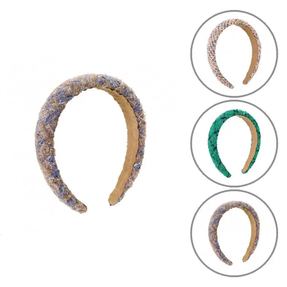 

Popular Vintage Non-Slip Hairband Women Hairband Accessory Fine Workmanship