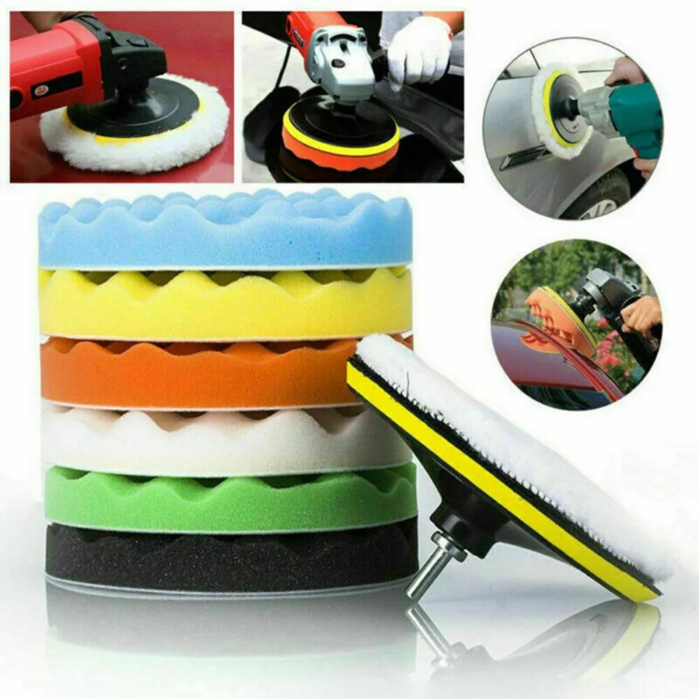 

Parts Car Polishing Pad 6 Inch 150mm Accessories Buffing Kits Polisher