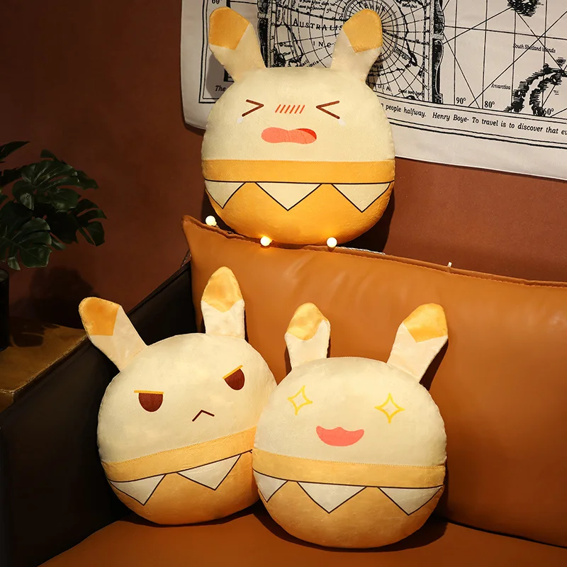 

Hot Anime Genshin Impact Klee Ganyu Keqing Bomb Dango Cute Rabbit Plush Doll Pillow Lovely Cartoon Cushion Xmas Birthday Gifts