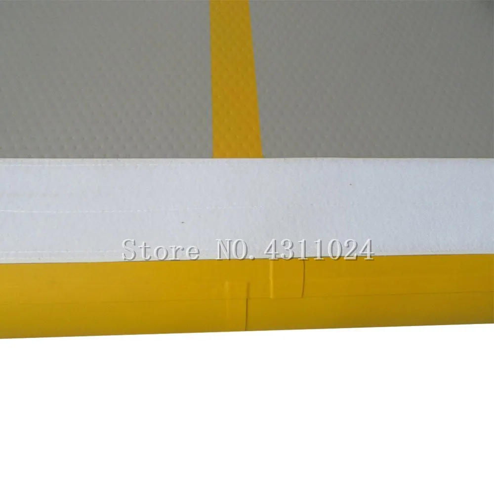 Скидка Бесплатная доставка 7*1*0,2 м надувной воздушный трек надувной гимнастика с воздушным насосом Training Йога мат для чирлидинга для дома Применени...