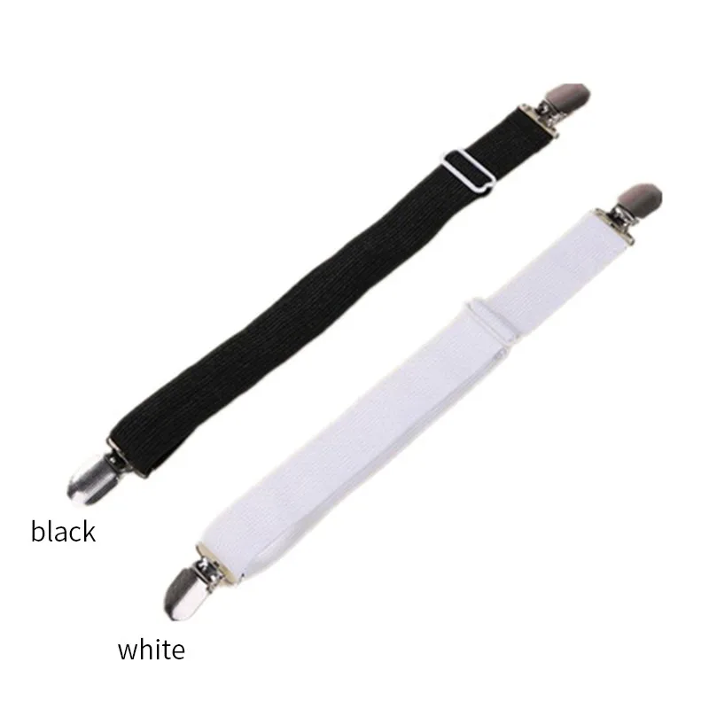 4pcs Adjustable Bed Sheet Clips Bed Sheets Grippers Mattress Blankets Elastic Non-slip Clip Holder Fasteners Straps Fixing Belt