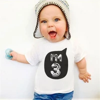 2021 spring kids tshirts 2 3 4 5 6 year old boy or girl birthday gift summer baby clothes childrens year number graphic t shirt