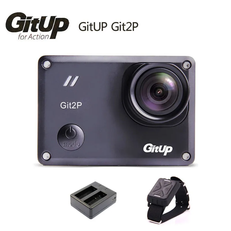 Оригинальный Gitup Git2 P WiFi Novatek 96660 1080P 2K водонепроницаемая Спортивная камера +