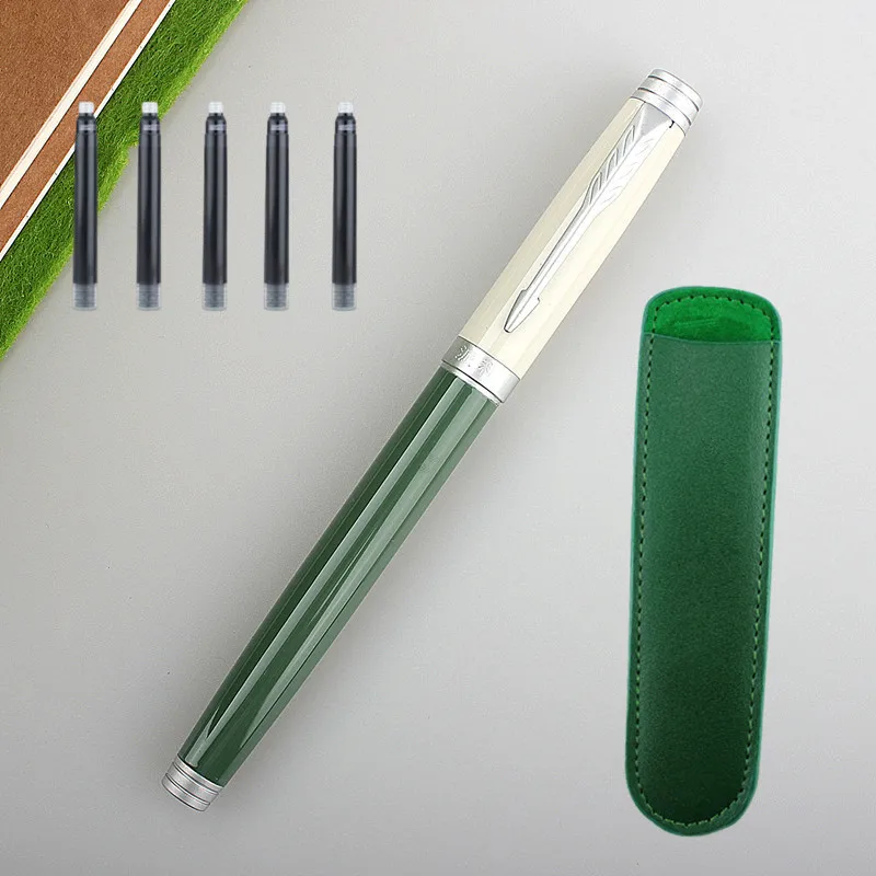 

Luxury Quality 118 Business Office Ink pens Student School Stationery Supplies Fine Nib Fountain Pen New