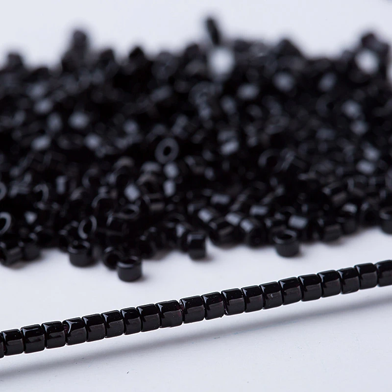 Taidian Miyuki Delica Seed Bead 11/0 для Broderie De Perles Francaises непрозрачный белый DB1-40 1,6x1,3 мм около 1000 штук - Color: miyuki-DB10