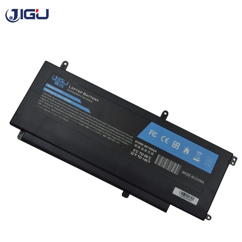 

JIGU 11.1V 45Wh New Laptop Battery D2VF9 PXR51For DELL For VOSTRO 14-5459D-1648S 14-5459D-1308S 14-5459D-1528G 14-5459D-2748G