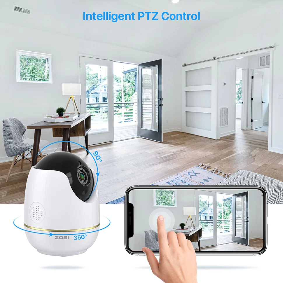 IP камера купольная ZOSI 2 МП 1080p HD Wi Fi|Камеры видеонаблюдения| |