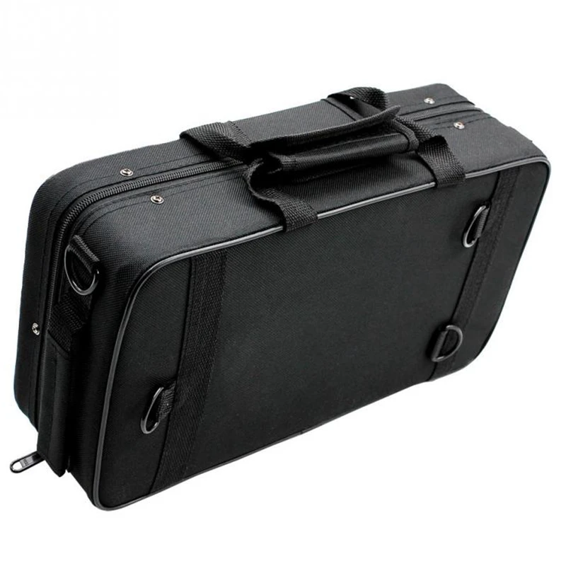

Black Foam Padded Thicken Oxford Cloth Sotrage Bag Clarinet Box Case With Handle Strap Clarinet Protection Accessories