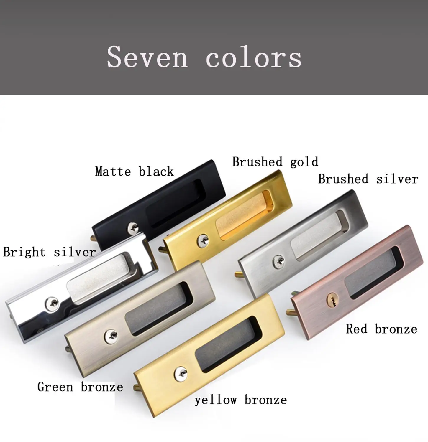 Раздвижная дверная ручка дверной замок молния для межкомнатной двери