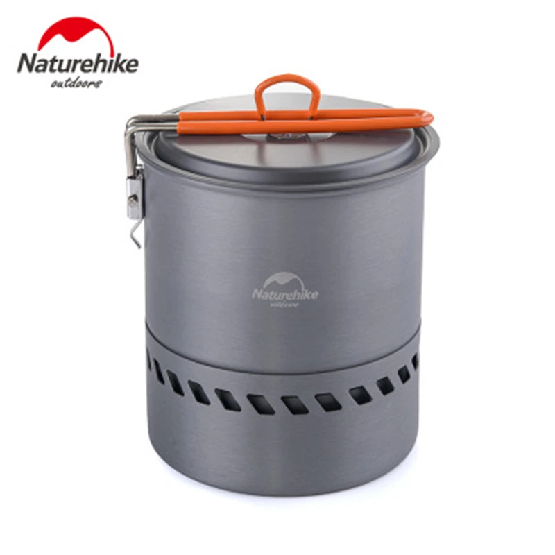 Naturehike портативный горшок из алюминиевого сплава посуда для кемпинга кастрюля 2-3