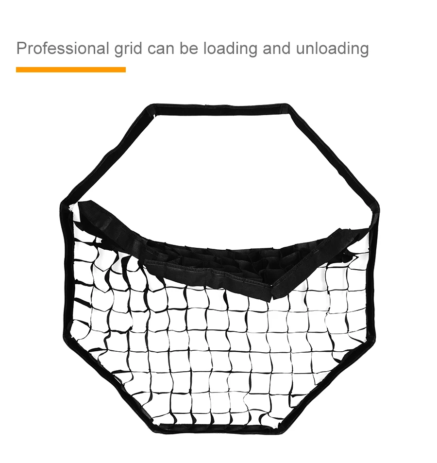 Godox портативный 120 см/47 &quotсотовый сетчатый Зонт восьмиугольный софтбокс с 280 см