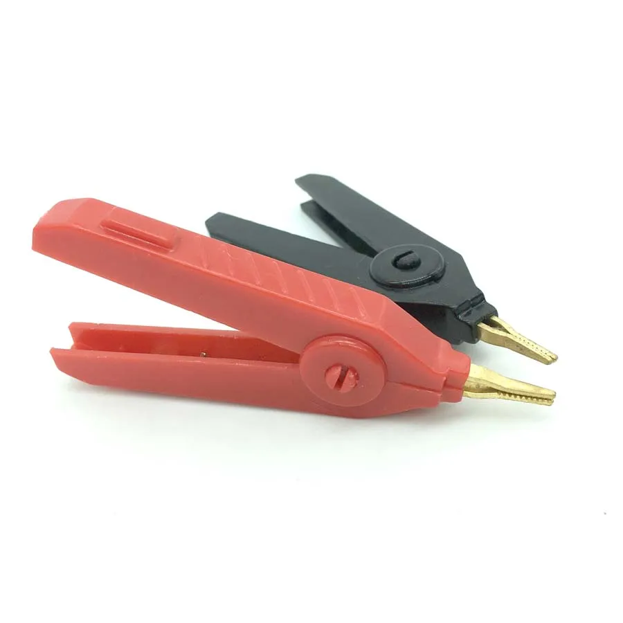2 шт. медный зажим-крокодил с покрытием LCR для конверсии кабеля - купить по