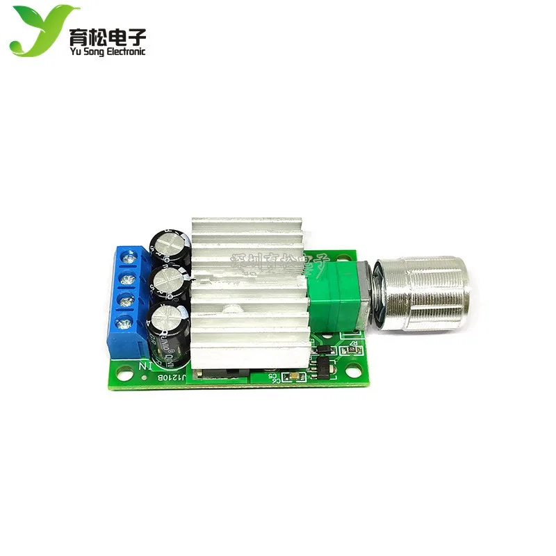 

PWM DC motor speed controller 12V24V10A high power DC controller speed switch