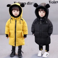 new 2021 winter warm cotton padded jacket for girl clothes children thick outerwear clothing kids parka waterproof coat snowsuit