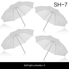 4 Pack 33"/83cm Soft Umbrella White Translucent  for Photo and Video Studio Shooting Photography Light Photo Studio Flash