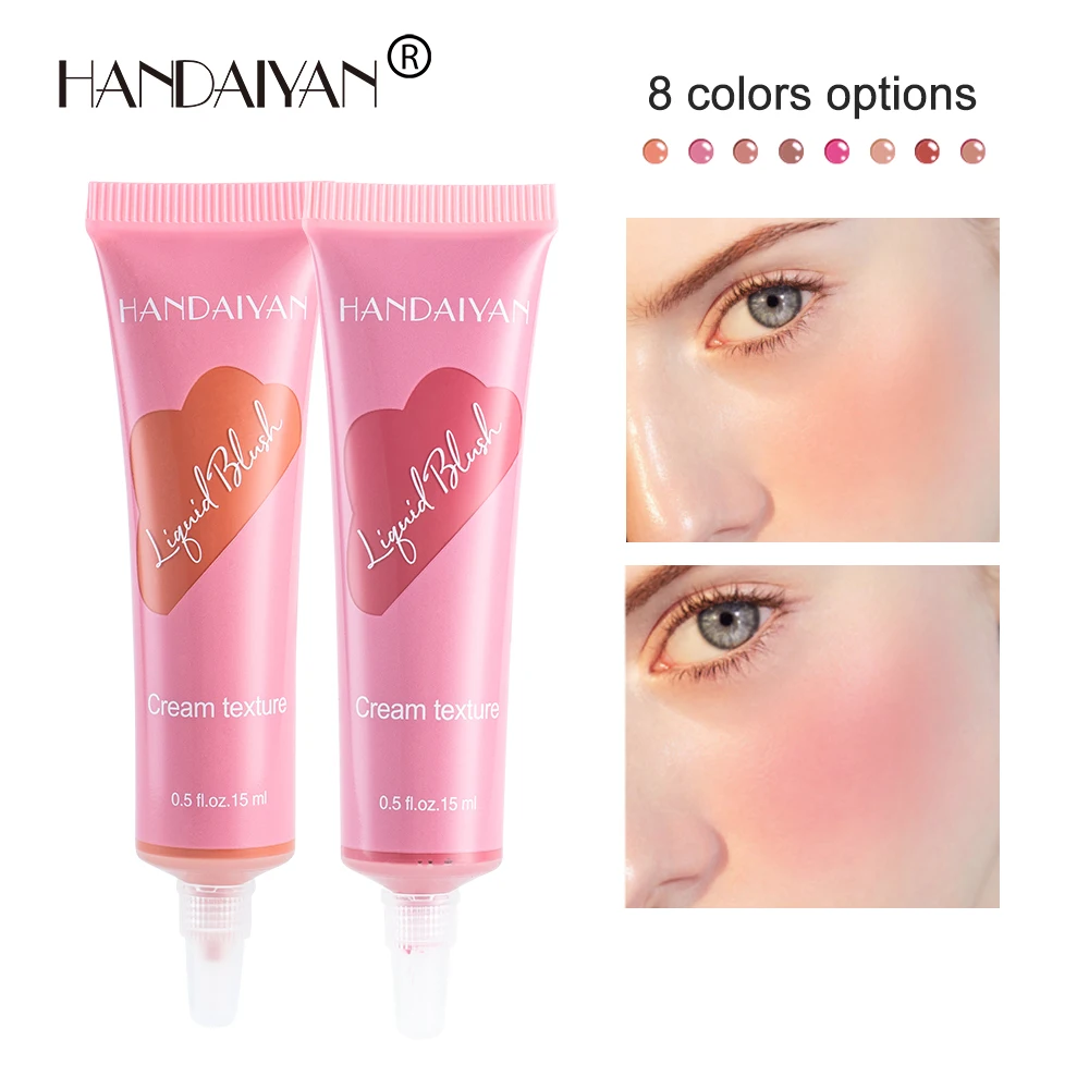 

HANDAIYAN liquid blush moisturizing and repairing natural matte pearlescent nude makeup