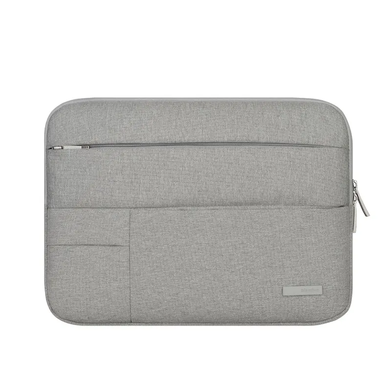 Чехол для ноутбука macbook air 13 сумка для ноутбука чехол для ноутбука huawei xiaomi чехол для ноутбука 15,6 чехол для Macbook Pro 13 - Цвет: Light grey sleeve