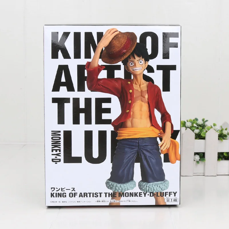 6739 27cmluffy box Аниме одна деталь фигурка туз Шанкс обезьяна д Луффи фигурка Зоро Санджи Ло Трафальгар Сабо одна деталь аниме MSP ПВХ Модель игрушки - Цвет: 6739 27cmluffy box