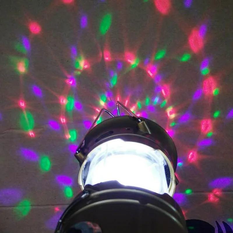 3-in-1 Portable Rechargeable Stage Light Flashlight Flame Effect Lamp Tent Lights FDX99 | Спорт и развлечения