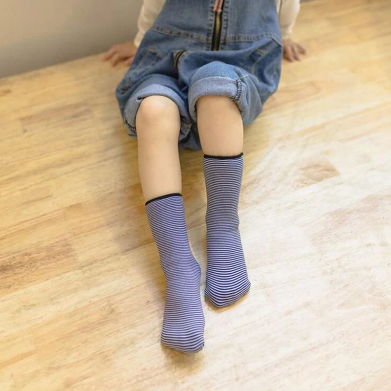 Лидер продаж сезон осень-зима Новинка теплые детские носки без пятки в Корейском
