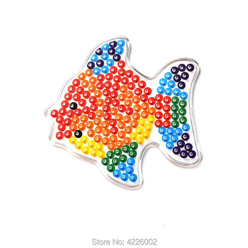 10 шт. бусы для Хама бусины 5 мм Perler гладильная модель мозаика Девушки Дети DIY