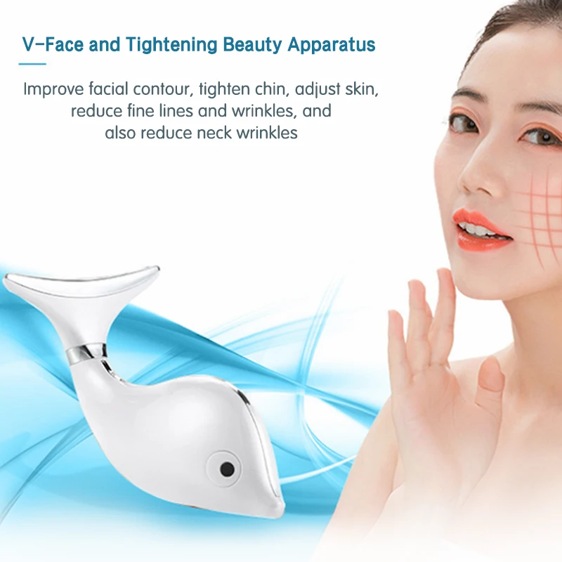 Массажер для подбородка электрическая машинка удаления морщин тонкие челюсти