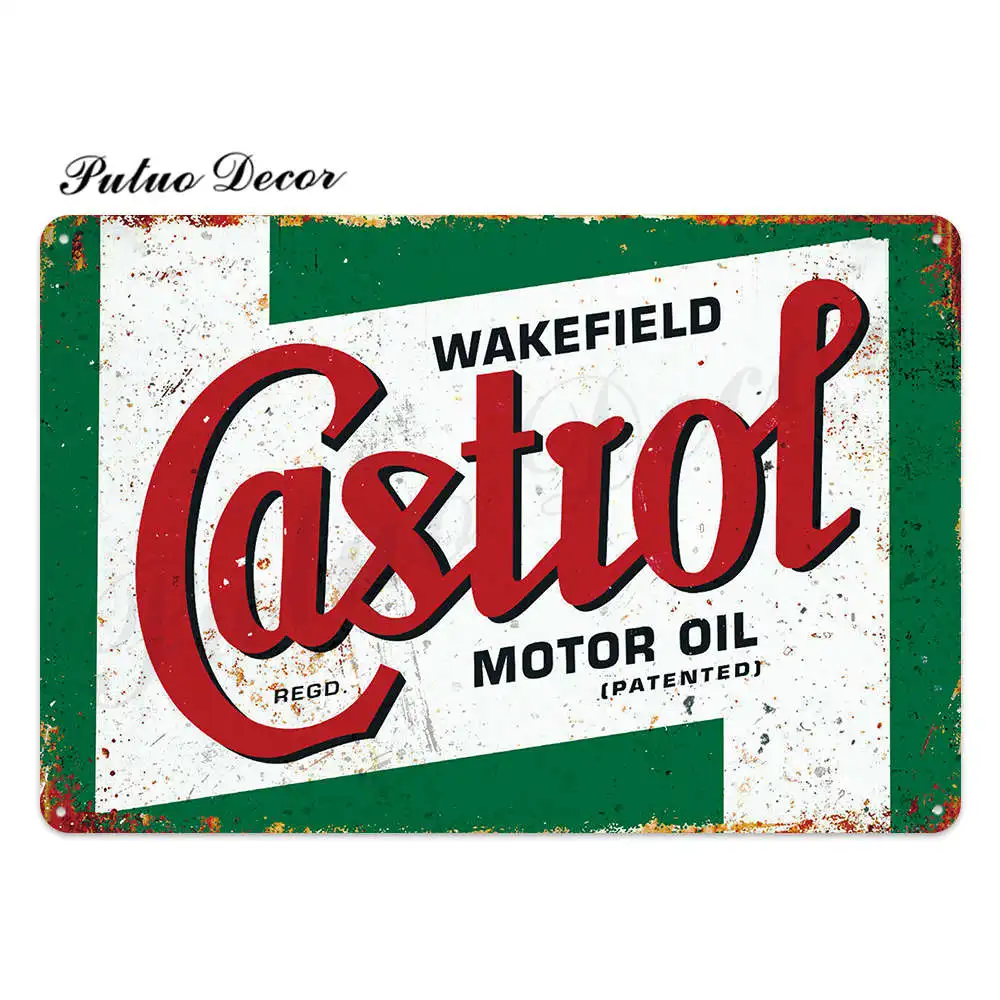 TH1571 Metal Sign Plaque Metal Vintage Garage Tin Sign Metal Plate Retro Garage Decor Bar Pub Man Cave Decor - Цвет: TH1571