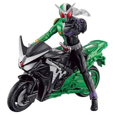 

RKF Kamen Rider W CycloneJoker Motorcycle Set Anime Toy Model