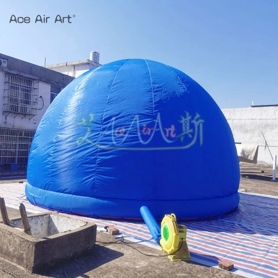 Портативный надувной планетарный тент диаметром 4 5 м воздушный купол экран для
