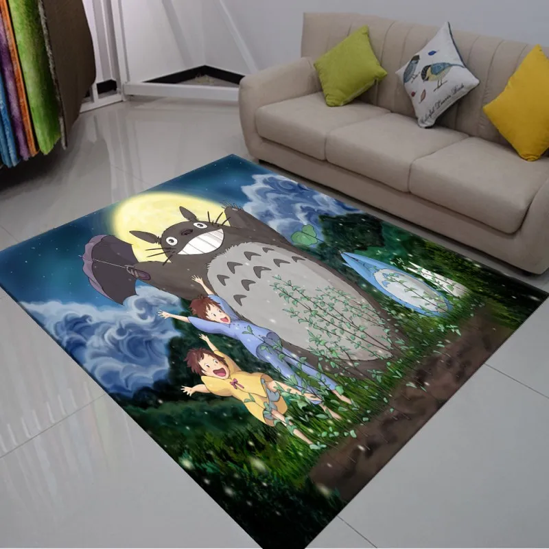 Мой сосед Тоторо коврик для ванной комнаты мультяшный детской спальни игровой