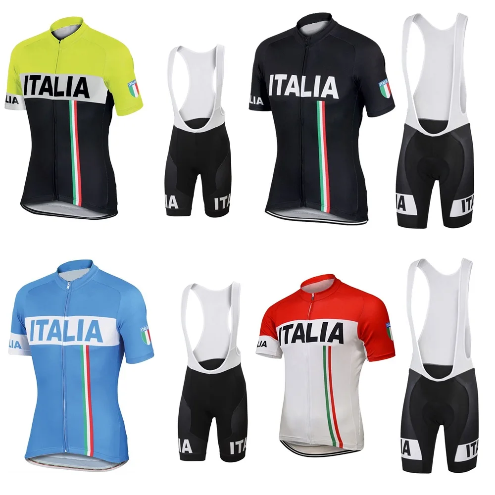 Италия 2020 мужской комплект из Джерси для велоспорта итальянская одежда