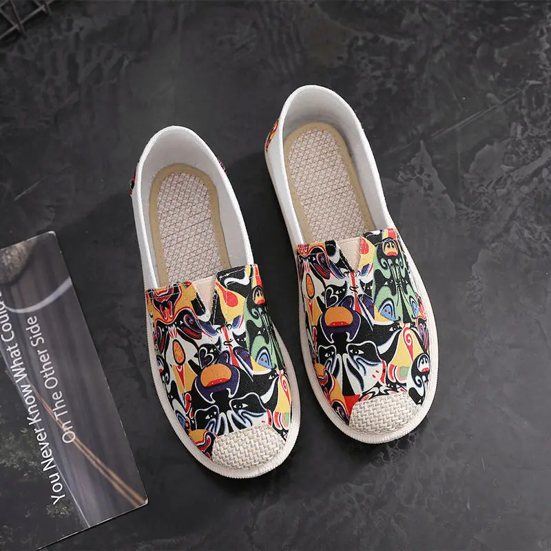 Туфли женские на плоской подошве Нескользящие розовые |